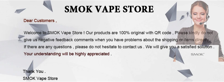 Vape SMOK XCube Mini Kit 75W Box Mod with LED Light for Vaporizer TFV4 Mini / Micro V4 / TFV8 Baby Atomizer E Cigarettes