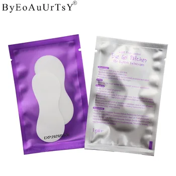

50pairs/pack New Paper Patches Eyelash Under Eye Pads Lash Eyelash Extension Paper Patches Eye Tips Sticker Wraps