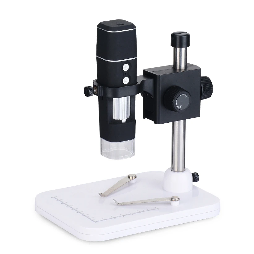 

WIFI 8 LED Lights Illuminant 1000X USB Zoom Camera Magnifier Portable Digital Video Microscope with Stand