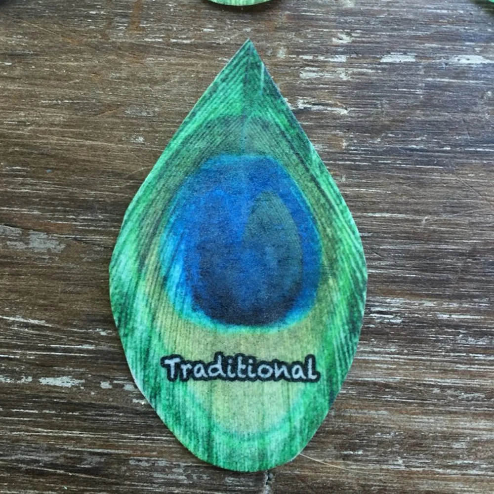 peacock wafer paper 6