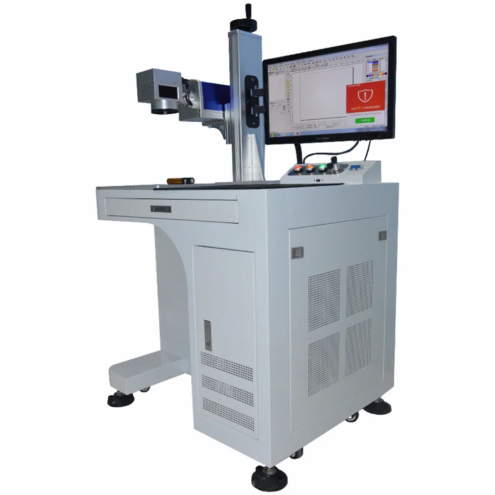 

New type CNC Desktop Fiber Laser Marking Machine 20W with 200*200mm working size fiber laser