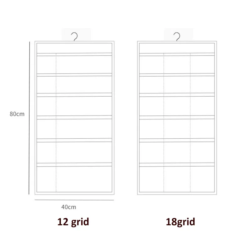 15/20 карманов для сортировки нижнего белья, подвесная многофункциональная сумка для хранения носков, бюстгальтеров, нижнего белья, вешалка, органайзер для хранения, шкаф