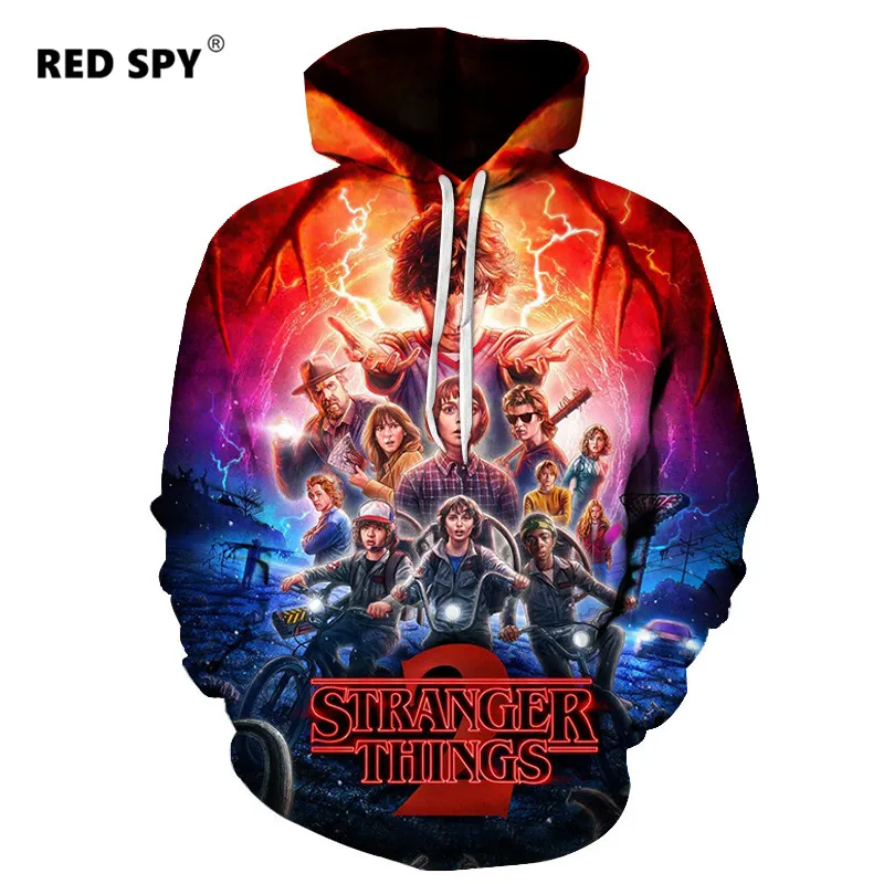 

Stranger Things Hoodies Sweatshirts Stranger Things Hoodie STRANGER THINGS UNISEX HOODIE 3D Hoodies Sweatshirts Men Women