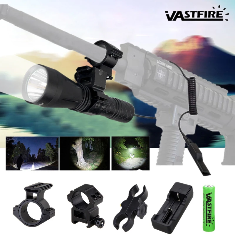 

NWE Tactical XPL V6 1150LM 400 yard Hunting Flashlight Waterproof Weapon Light Pistol Gun Lanterna Rifle Picatinny Weaver Mount