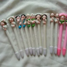 100 шт/партия Высокое качество креативная Полимерная глина Доктор Медсестры шариковая ручка больница подарочная ручка