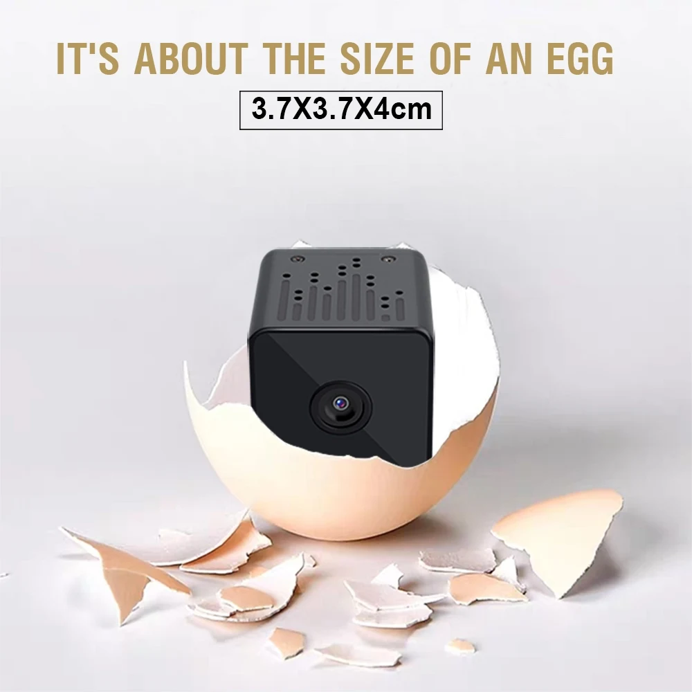 ZTour Q9H HD мини Wi Fi камера портативная Ip с ночным видением V380 для видеонаблюдения до