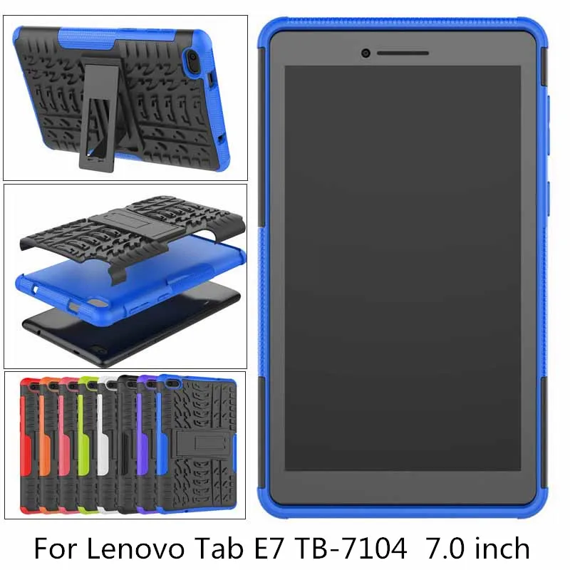 Heavy Duty 2 в 1 Гибридный усиленный ударостойкий чехол для планшета Lenovo Tab E7 2018 планшет