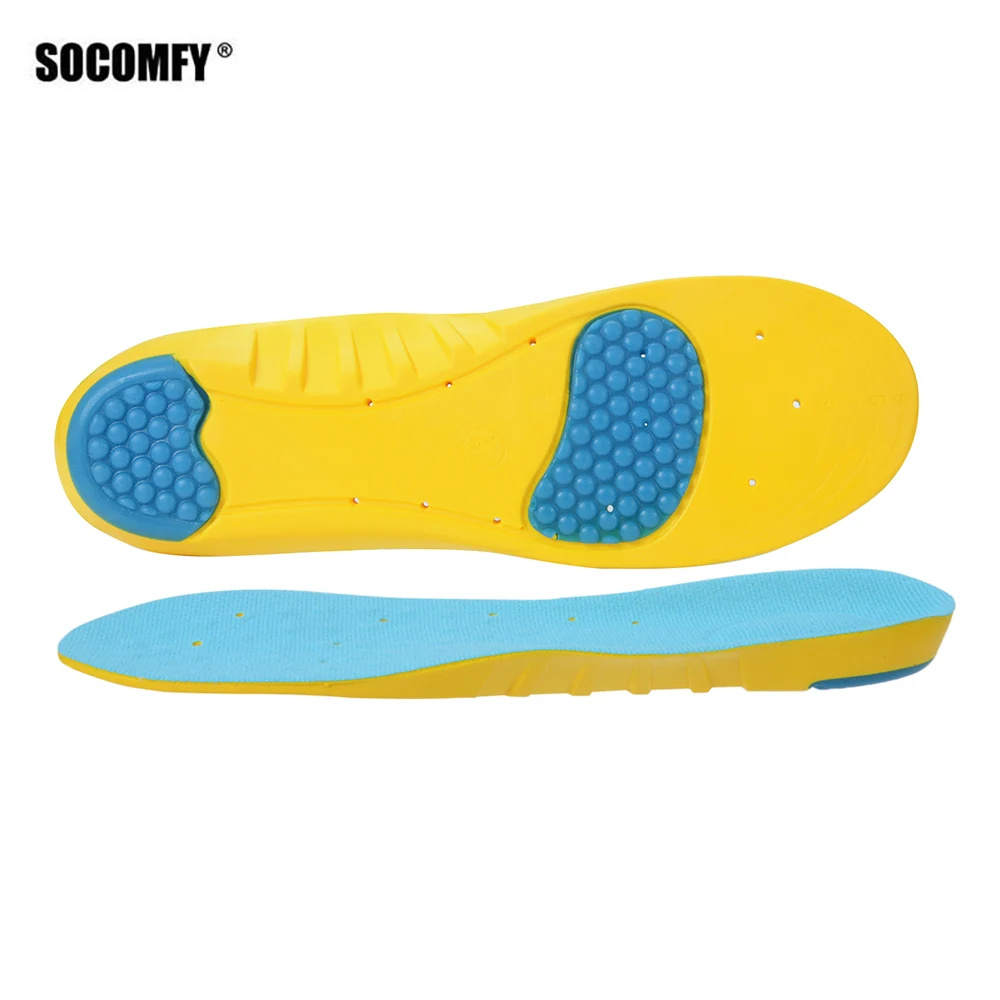 SOCOMFY спортивные стельки удобные памяти мягкая губка обувная колодка