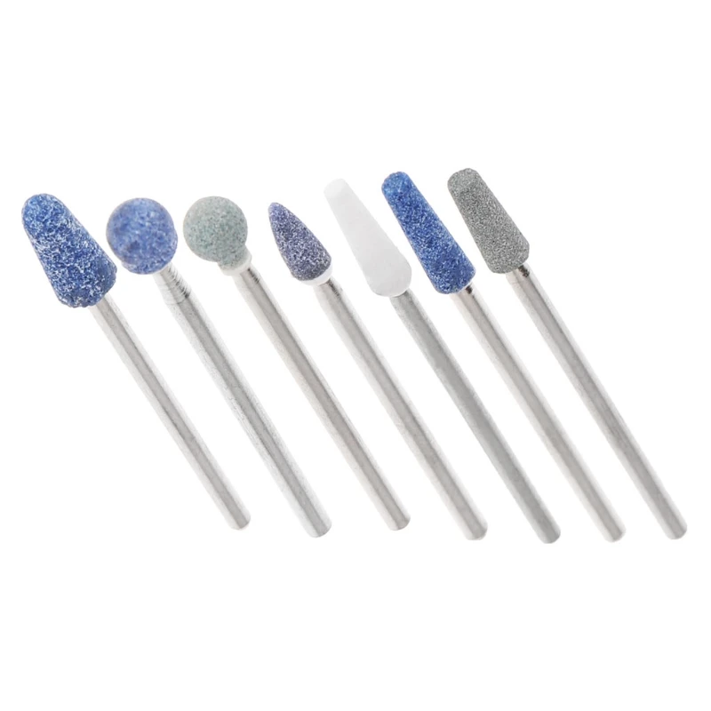 

New 1PC Nail Art Polishing Grinding Heads Nails Art Drill File Manicure Machine Tool Nail Care Accessories 7 types