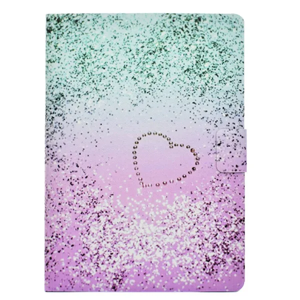 Для Ipad Air 2 Чехол Smart Wake/Sleep TPU задняя крышка для Ipad 5 6 мультфильм принтер Книга Стенд планшеты для Ipad / 9,7 - Цвет: As Picture