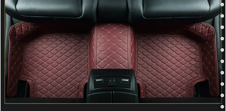 Высокое качество! Специальные коврики для Mercedes-Benz GL 550x166 7 мест-2012 водонепроницаемый ковры для GL550 2013