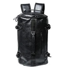 Новые модные многофункциональные мужские дорожные Сумки из искусственной кожи, брендовые водонепроницаемые винтажные мужские сумки-мессенджеры высокого качества, сумки на плечо