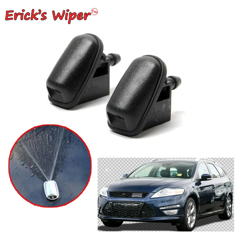 

Erick's Wiper 2Pcs/lot Front Windshield Wiper Washer Jet Nozzle For Ford Mondeo 4 2007 - 2014 OE: 1708797