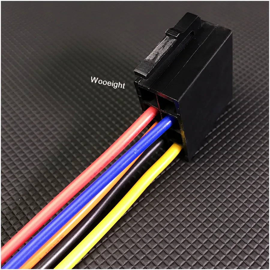 Car CD Radio Audio Stereo Standard ISO Wire Harness Female Adapter Connector Cable Wiring Connector Adapter Plug For Auto Car (7)