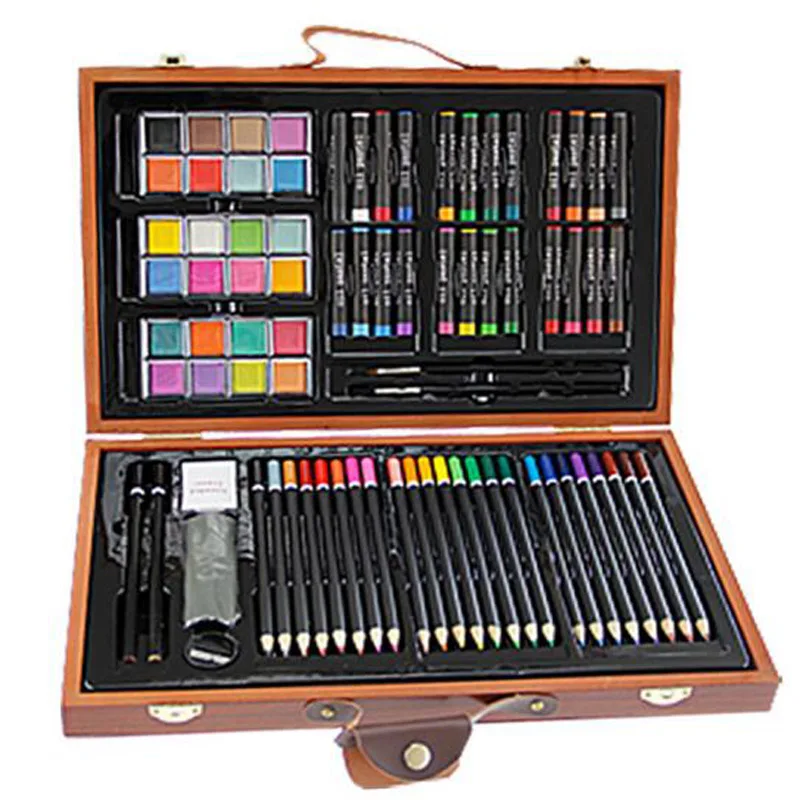 84Pieces Studio Art & Craft Supplies KIDDY COLOR children painting Set