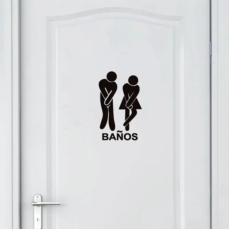 Free Shipping Novelty Creative Funny Toilet Seat Decals Bathroom Decor