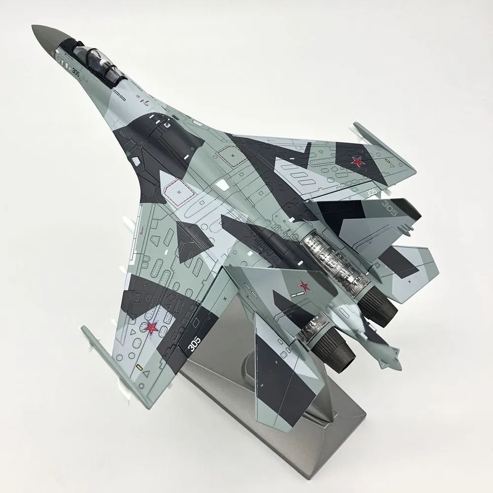 1: 72 Масштаб Модель Su35 сплав литья под давлением модель самолета Военная игрушка хобби