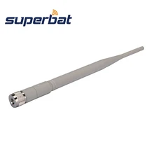 Superbat поворотный дизайн беспроводной маршрутизатор WLAN PCI карта резиновая антенна усилитель RP-SMA штекер 2,4 ГГц 5dBi Omni wifi антенна