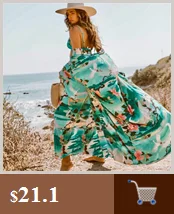 Женское пляжное платье-бикини, туника, накидка для моря и пляжной одежды, хлопок, юбка с принтом, свободная, большой размер