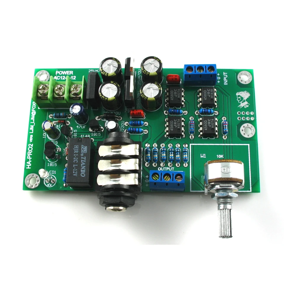 HA-PRO2 Headphone Amplifiers Board Ultra Low Noise Low Distortion Headphone Plate Amplificador Monitor level DIY Kits A8-018 HA-PRO2 Headphone Amplifiers Board Ultra Low Noise Low Distortion Headphone Plate Amplificador Monitor level DIY Kits A8-018