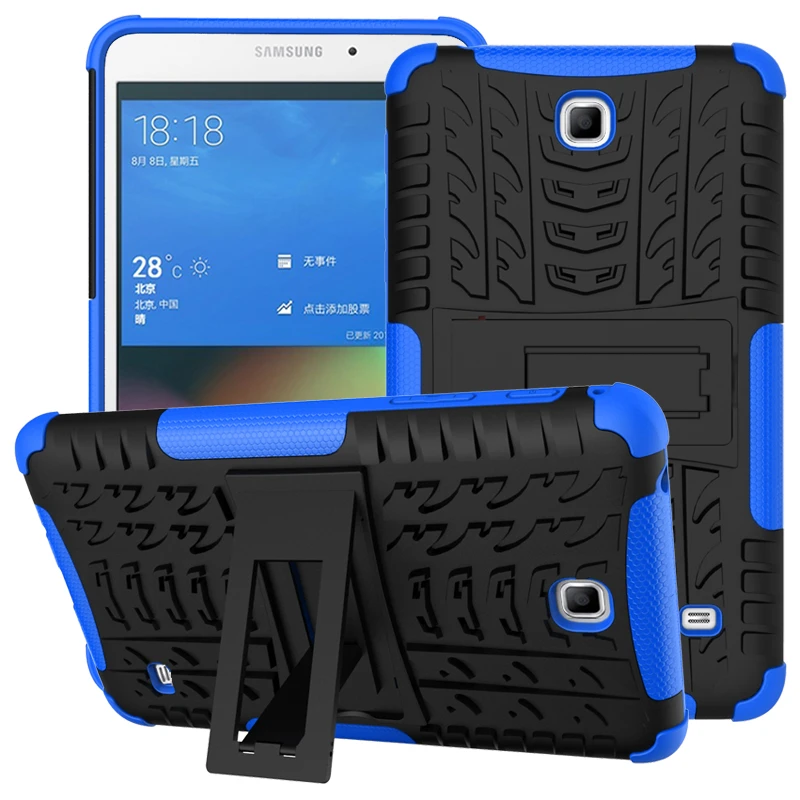 Funda protectora para tableta Samsung Galaxy Tab 4 7,0 T230 T231, carcasa resistente de TPU + PC, armadura deslumbrante, a prueba de con soporte|for samsung galaxy tab|tablet casecase tablet - AliExpress