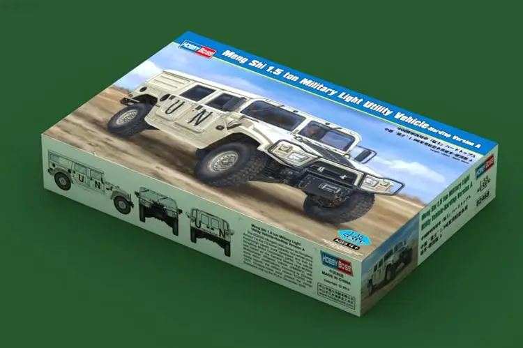 Модель сборки Trumpeter 82468 китайских воинов света Многоцелевой джип