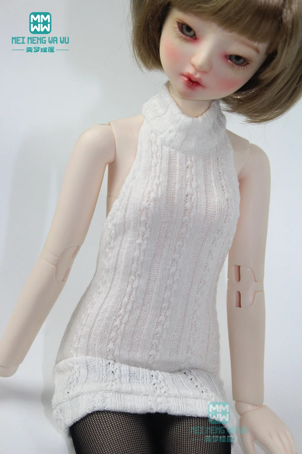 Одежда для кукол размер 1/4 43 см BJD модный сексуальный свитер с лямкой на шее|Куклы|