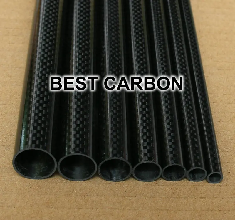 tubos  fibra de carbon/kevlar telescópico 