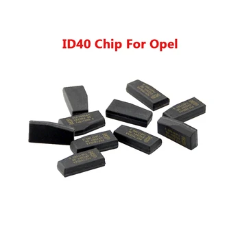 

OkeyTech 5/10/50PCS/LOT Car Key Chip ID40 Chip for OPEL Auto Transponder Chip Philip-s Crypto Carbon ID40 Transponder Chip TP09