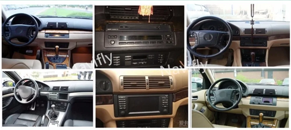 Sale NaviFly Original UI 7" Car DVD multimedia player For BMW/E39 X5 E53 With Car GPS radio audio BT USB SD Canbus RDS MIC E39 7