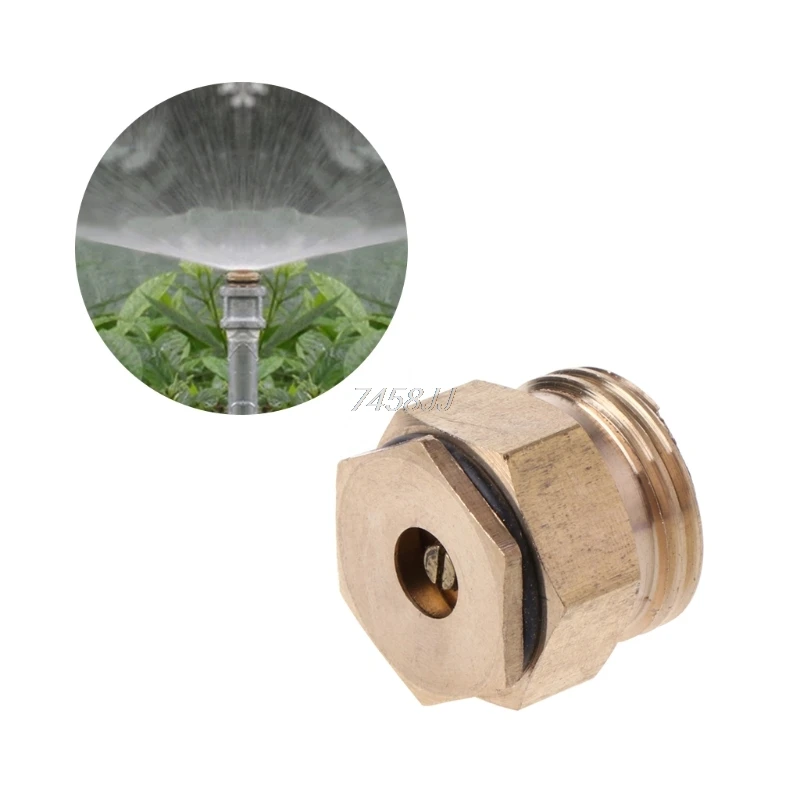 Регулируемая Латунь 1/\" Центробежная Распылительная насадка для полива ...