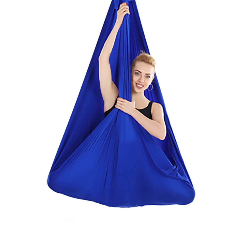 Подвесной гамак FDBRO для йоги Инверсионный с удлинительным ремнем длиной 1 м 4*2 8