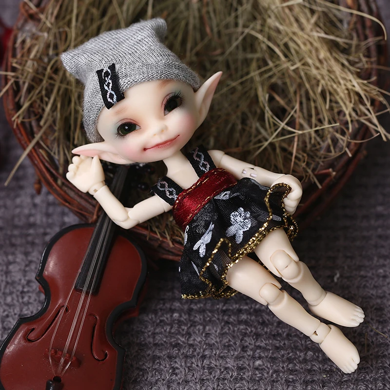 Realpuki Papilio сказочная FL BJD кукла 1/13 розовая улыбка эльфы Игрушки для девочек крошечные полимерные шарнирные куклы