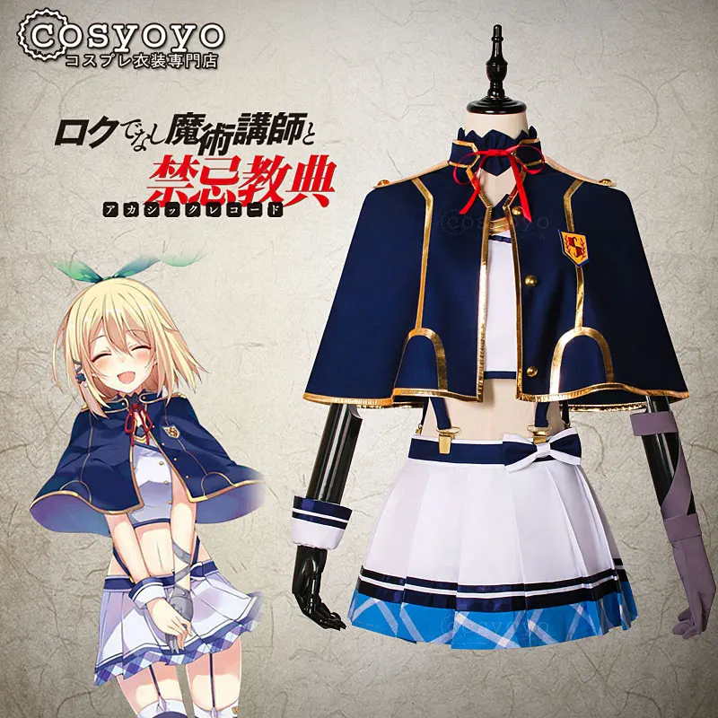 

[STOCK] 2018 Hot Anime Akashic Records Of Bastard Magic Instructor Sistina Uniform Cosplay Costume For Christmas Free Shipping.