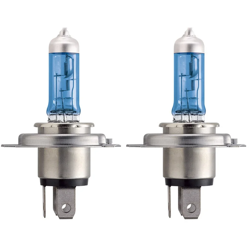 Philips H4 9003 12V 60/55W P43t Кристальное видение 4300K яркий белый свет Галогенные Hi/lo луч фар автомобиля 12342 CVSM, пара