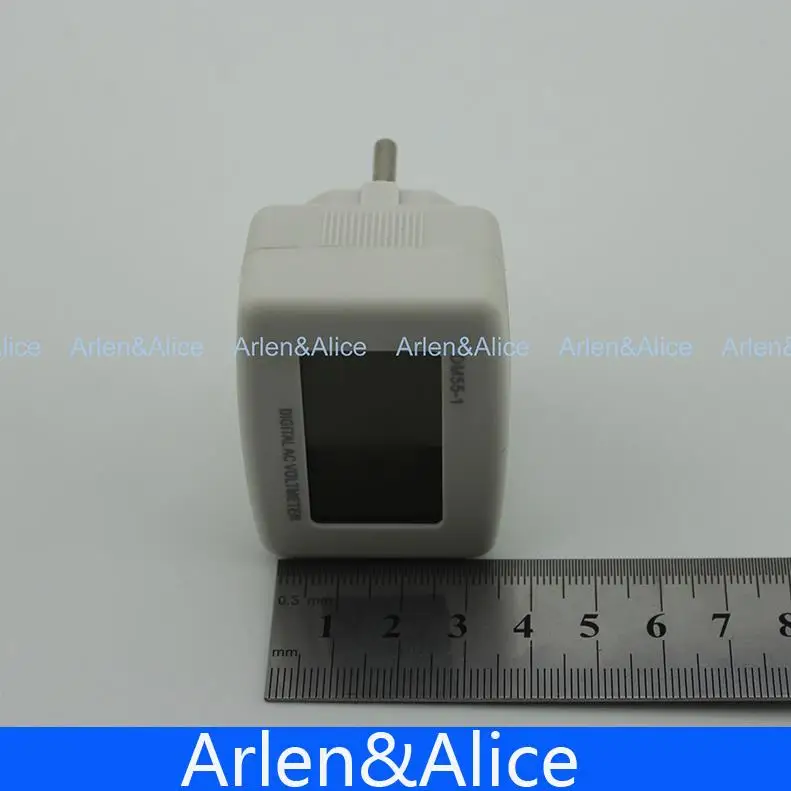 Цифровой вольтметр ЖК дисплей 80 300 В с круглой вилкой|monitor cable|monitor selector switchmonitor switch