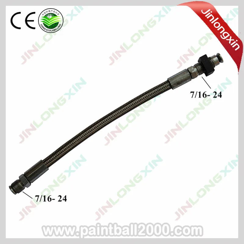 

SPUNKY Paintball 6'' Tippmann Gas Line Braided Hose with Square Nut