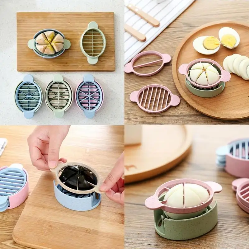 Environmentally Friendly Straw Egg Three-in-one Multi-functional Fancy Egg Splitter Cut Egg Open Egg Artifact Tool