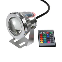 10 Вт светодиодный наружный светильник RGB/белый/теплый белый Подводный Светодиодный точечный светильник меняющий цвет IP67 прожектор светильник для сада светильник