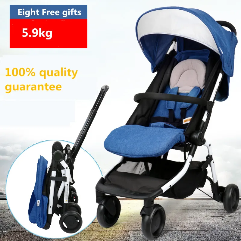 2017 Pocket Stroller 5.9kg 12 Colors pocket Baby Stroller Light Folding
