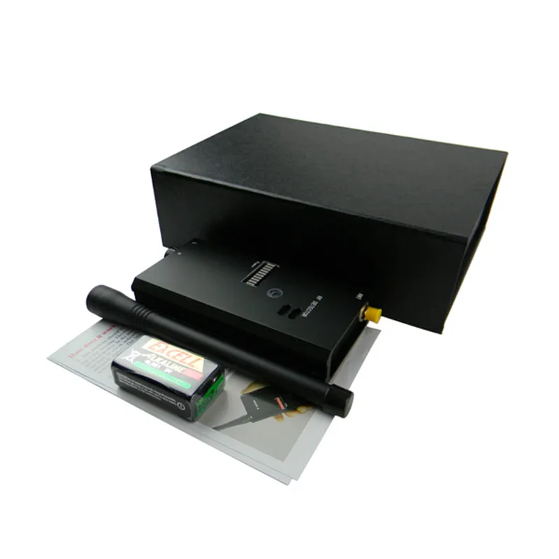 Metal Wireless Wire Tap Detector RF Video and Audio Signal Detect Black RF Metal Detecter for govermant and police 007A