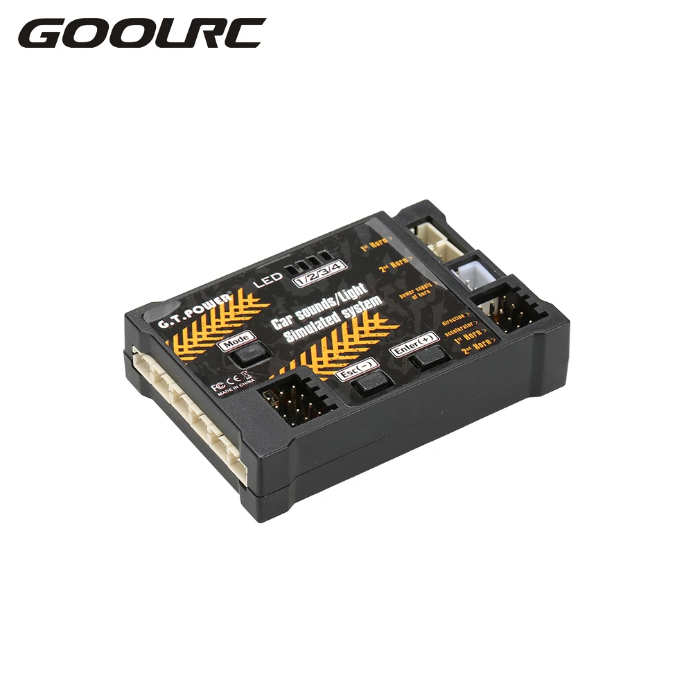 

GOOLRC for RC Car Sounds / Light Simulated System for Road Grader Climbing Car SUV Truck RC Cars Part Accessories Electronics