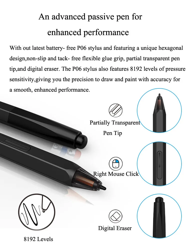 XP-Pen Artist 12 11.6‘’ Graphics Tablet Drawing Graphic Monitor Animation