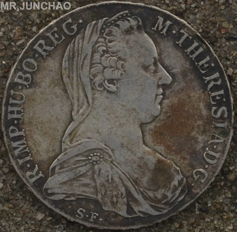 

Austria Coins 1780 Maria Teresa 90% Silver Real Original Coin High Quality