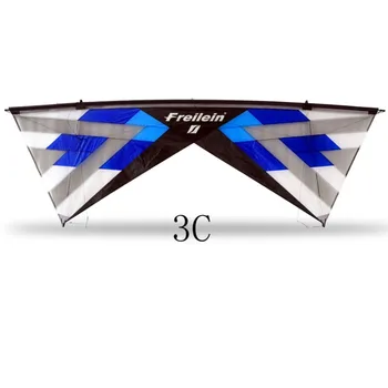 

2.42M Stunt Kite Stronger Wind Kite Flying Professional Quad Line Stunt Kite Outdoor Sport Kite for Beach Flying