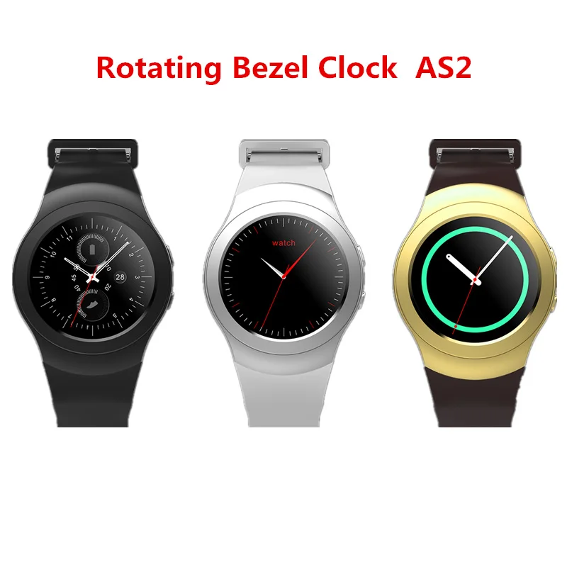 Rotating Bezel Clock Full Round Screen Smart Watch AS-2 Bluetooth Smartwatch With Heart Rate Monitor For iOS Android PK G6 KW18 Rotating Bezel Clock Full Round Screen Smart Watch AS-2 Bluetooth Smartwatch With Heart Rate Monitor For iOS Android PK G6 KW18