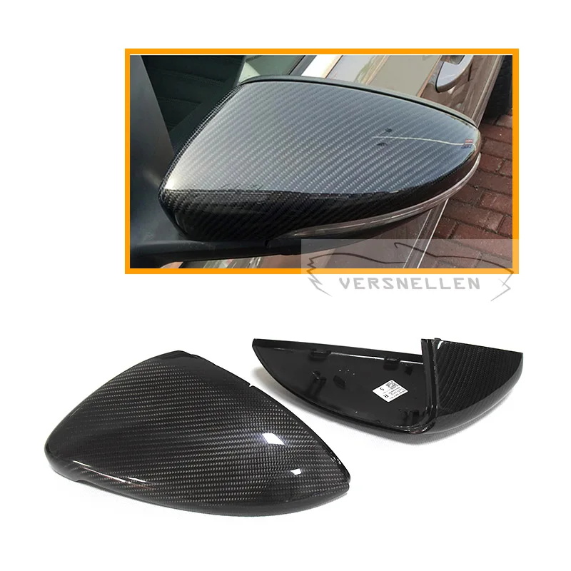 

Golf Carbon Mirror Caps OEM Fitment Side Mirror Cover for Volkswagen Golf Mk7 Touran 2014 2016 2017 1:1Replacement