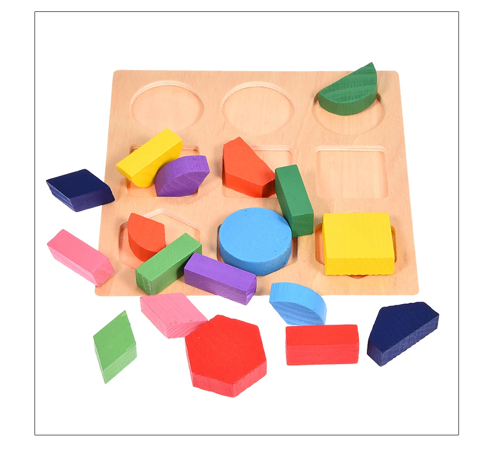 Fulljion Обучающие Развивающие деревянные игрушки для детей головоломка 3d волшебный куб детские развивающие игрушки Монтессори головоломки подарки на год