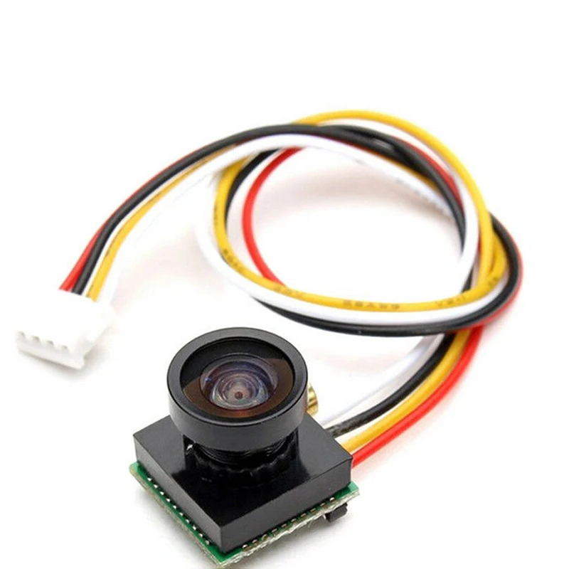 Для 5,8G передатчика FPV гоночный Дрон аксессуар 600TVL 170 градусов цветная Видео Мини FPV камера с аудио 3,3 V-5 V вход