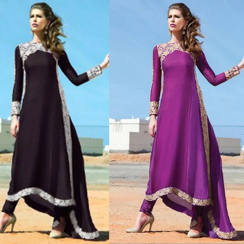 Ethnic Style Muslim dress abaya Turkish women clothing 